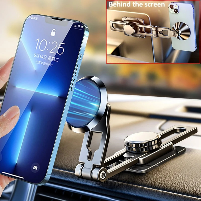 House live *CA6*พร้อมส่งที่ไทย แหวนแม่เหล็กติดแดชบอร์ดรถยนต์ สําหรับ i-Phone 14 13 12 Pro Max Mini M