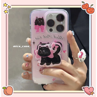 🐱‍🐉จัดส่งภายใน 24 ชม🌹 เคสไอโฟน 11 12 13 14 Pro Max แมว สาวน่ารักหัวใจ ฤดูร้อน ความนิยม Case for iPhone ผลิตภัณฑ์ร้อน