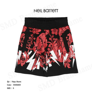 Neil Barrett กางเกงขาสั้น รุ่น Felpa Shorts Code: 033603