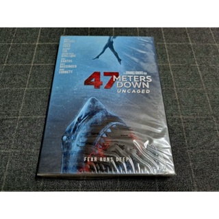 DVD ภาพยนตร์สองขวัญเอาตัวรอดสุดระทึก "47 Meters Down: Uncaged / 47 ดิ่งลึกสุดนรก" (2019)