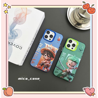 🐱‍🐉จัดส่งภายใน 24 ชม🌹 เคสไอโฟน 11 12 13 14 Pro Max วันพีช การ์ตูน สไตล์คู่รัก แฟชั่น หวานเท่ Case for iPhone ผลิตภัณฑ์ร้