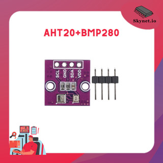 AHT20+BMP280 (2-3.6Vmax) High Accuracy Digital Temperature and Humidity Barometric Pressure Sensor