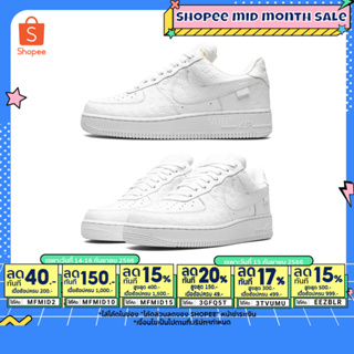 9.15 เหลือ 208350.- ใส่"EEZBLR"(พร้อมส่ง ของแท้ 100%) LOUIS VUITTON AIR FORCE 1 LOW BY VIRGIL ABLOH WHITE