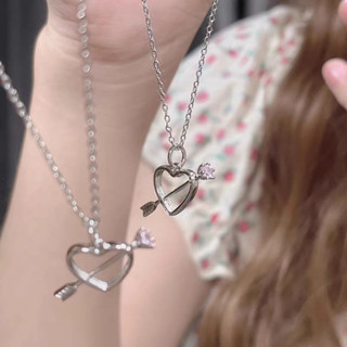 ꒰พร้อมส่ง꒱ ♡ Cupid Necklace | สร้อยคอโซ่จี้หัวใจสื่อรัก | สร้อยคอสไตล์เกาหลี ✩☼