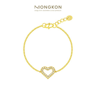 Mongkon Gold ทองคำแท้บริสุทธิ์สูง 96.5% สร้อยข้อมือ Blink Crad น้ำหนัก 1 สลึง