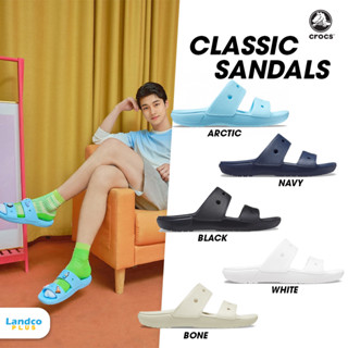 Crocs Collection รองเท้าแตะ รองเท้าแฟชั่น มี 5 สี CR UX Classic Crocs 206761-410 / 206761-100 / 206761-411 / 206761-001 / 206761-2Y2