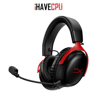 iHAVECPU HEADSET (หูฟัง) HYPER X HEADSET CLOUD III WIRELESS : BLACK (77Z45AA)