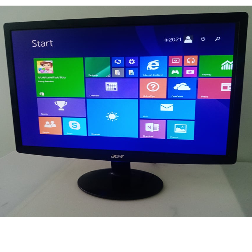 จอคอม  LED Acer รุ่น S202HL  20 นิ้ว