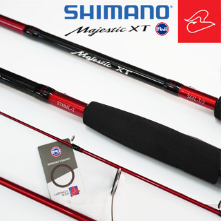 คันสปินนิ่งตีเหยื่อปลอมชิมาโน่ Shimano Majestic XT ไกด์ฟูจิ สองท่อนต่อกลาง