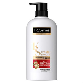 TRESEMME เทรซาเม่ เคราตินสมูท คอนดิชันเนอร์ ขวดปั๊ม ขนาด 400 มล.