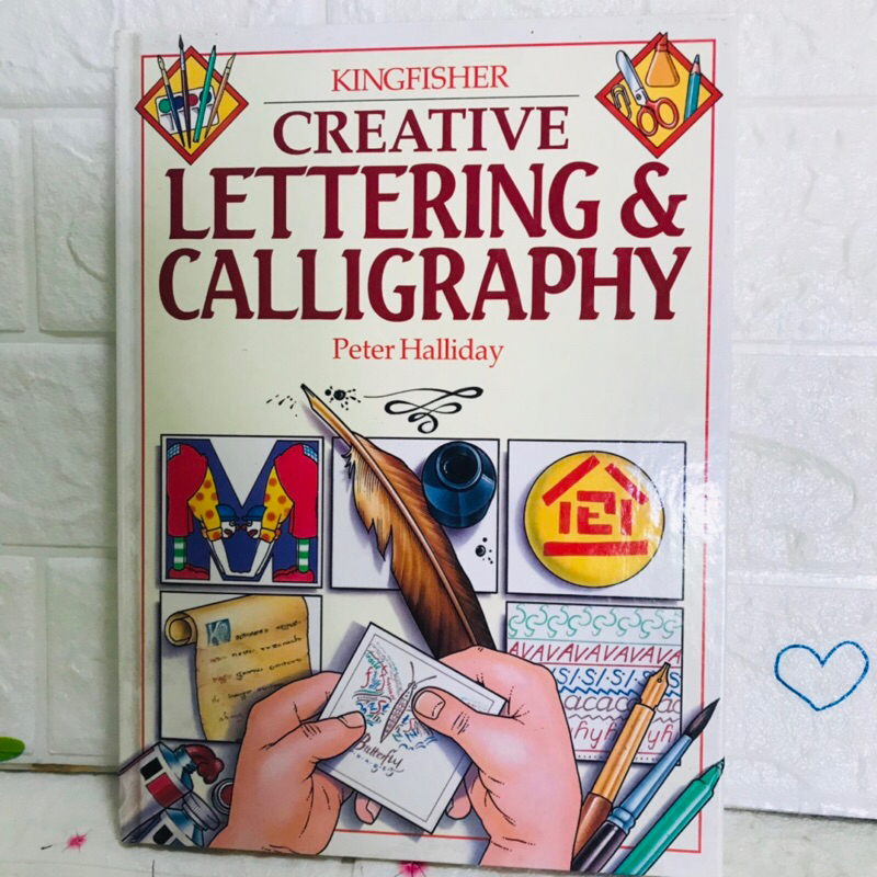 Kingfisher Creative Lettering & Calligraphy หนังสือปกแข็งมือสอง-cc1