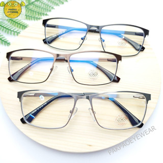 PAKPAO EYEWEAR 18086 กรอบแว่นตาโลหะ ขาสปริง แข็งแรง ทนทาน