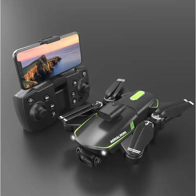 โดรนบังคับ F166 Brushless Drone มีกล้อง มอเตอร์บัสเลส บินนิ่ง มีกล้อง 2 ตัว