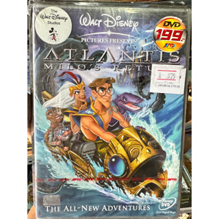 DVD : Atlantis Milos Return (2003) แอตแลนติส 2 ผจญภัยแดนอาถรรพ์ Walt Disney Studios แถมแผ่นรองเม้าส์ Planes