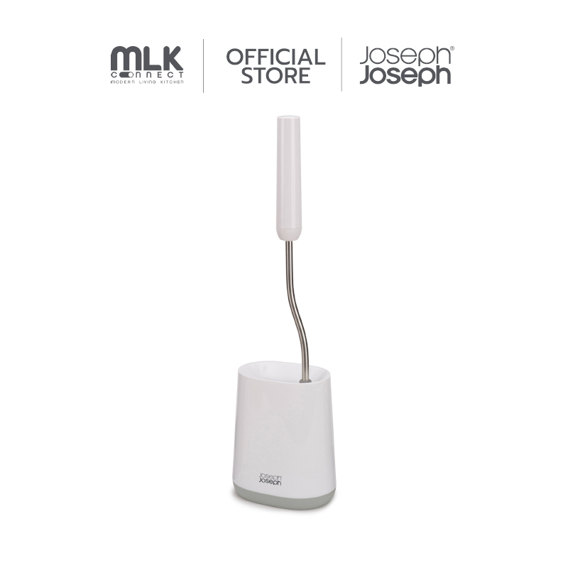 Joseph Joseph แปรงขัดห้องน้ำพร้อมที่เก็บ ไซซ์เล็ก รุ่น Flex สี Light Grey N70522