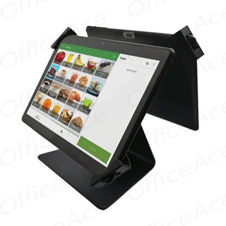 SCHLONGEN Anti-theft Double Tablet Stand ขาตั้งแท็บเล็ต ที่วางแท็บเล็ต กันขโมย 1 จอ, 2 จอ สำหรับจอ 7-14 นิ้ว พร้อมกุญแจ