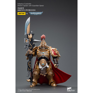 พรีออเดอร์ JOYTOY 1/18 Adeptus Custodes Shield Captain with Guardian Spear JT7790