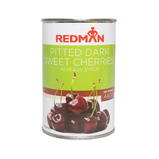 Redman - Pitted dark sweet cherries 440g