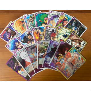 [One Piece Card Game] OP05 สีม่วง SR-R