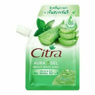 (1ซอง)Citra Aura Gel ออร่า เจล เฟรช ไว์ ออร่า เจลว่าน 35ml.