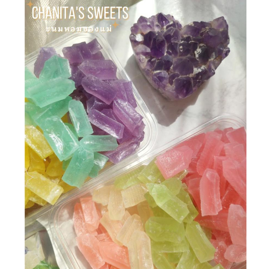 💎 Chanita's Sweets | Crystal Crispy Jelly วุ้นกรอบคริสตัล | เจทานได้
