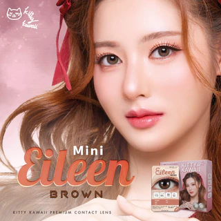 Kitty Kawaii Contact Lens : Mini Eileen Brown (Blister pack) - คอนเทคเลนส์รายเดือน