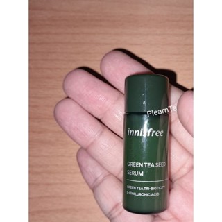 [ของแท้ 100%]《ขนาดทดลอง》 เซรั่มบำรุงผิวหน้า innisfree Green Tea Seed Serum (8 ml.)