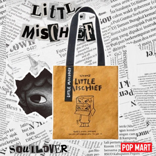 [ของแท้ / พร้อมส่ง]POP MART Hirono Little Mischief Series-Shoulder Bag(Destroyer)กระเป๋าฮิโรโน๊ะ