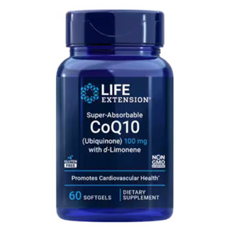 Exp 05/25 ❤️❤️Super-Absorbable CoQ10 (Ubiquinone) with d-Limonene Life extension ❤️❤️