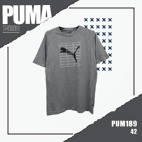 เสื้อยืดเเขนสั้น PUMA (รหัส 189)ผ้านิ่มใส่สบาย ระบายอากาศดี ใส่ได้ทั้งชายและหญิง