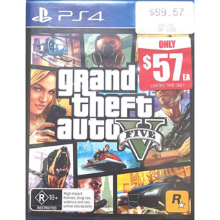 แผ่นเกม ps4 มือสอง / GTA V