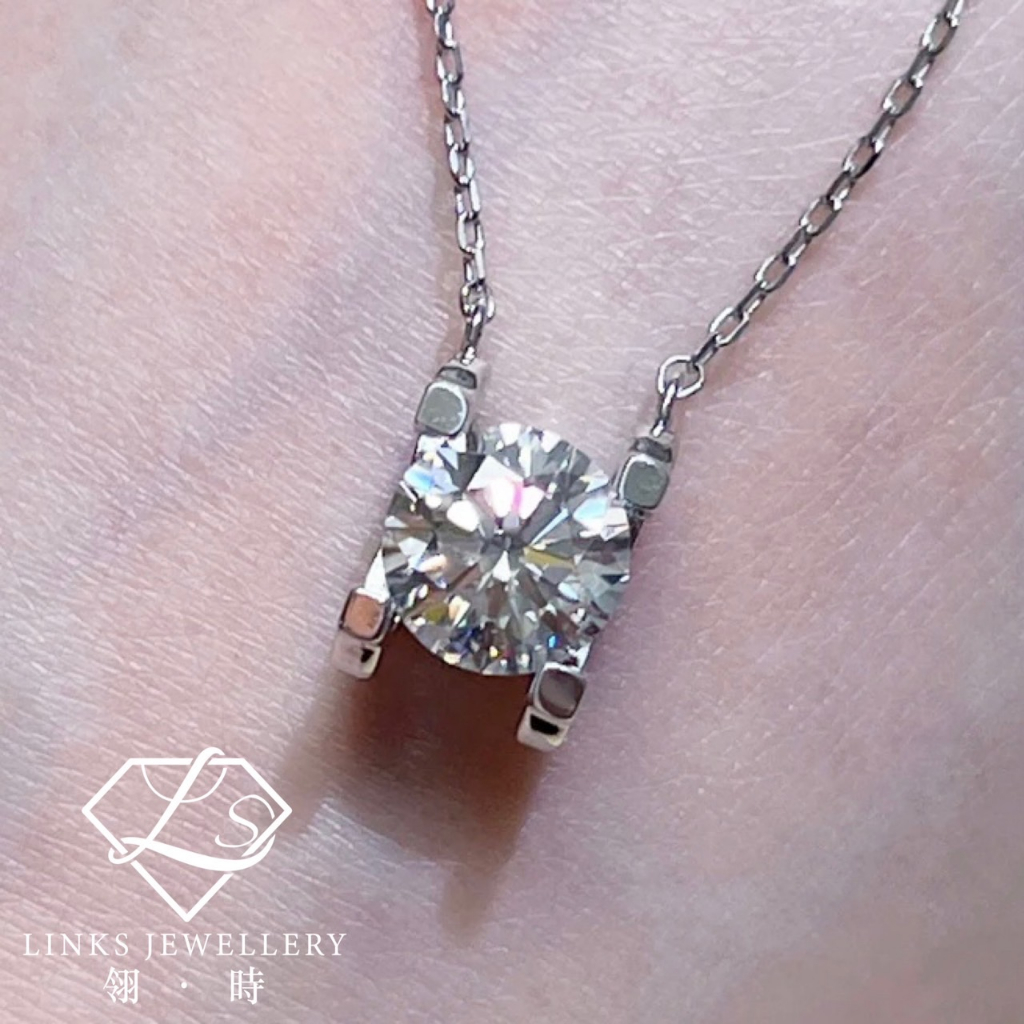 ［Real Moissanite］Can Pass Diamond Test 18K Gold Classic bull head Necklace Pendant MNG012 Moissanite