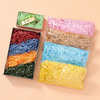 A062 พร้อมส่ง (100g)กระดาษฝอยเส้นนุ่มนิ่มขนาด 2mm เกรดA