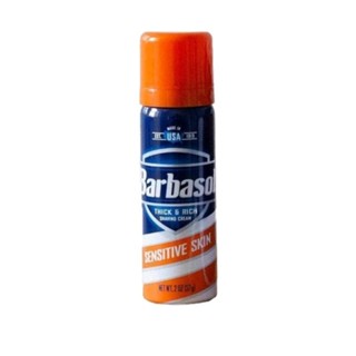 BARBASOL บาร์บาโซล โฟมโกนหนวด เซนซิทีฟสกิน  57 กรัม (2ออนซ์)