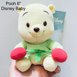 #ตุ๊กตา #หมีพูห์ #เบบี้ ถือ #เชอรี่ #น่ารักสุดๆ #ขนาด6” #ป้ายห้อย #Disney #Baby #Cherry #สภาพสมบูรณ์ #Winnie the #Pooh