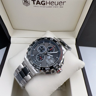 นาฬิกาข้อมือ  Heuer  งานออริเทียบแท้ Size 43mm ระบบ ถ่าน จับเวลา