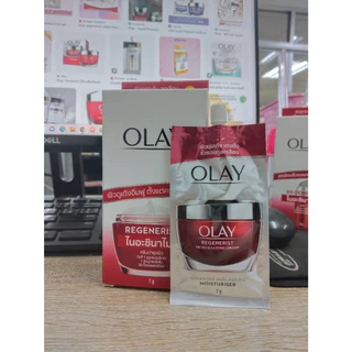 Olay โอเลย์ รีเจนเนอรีส ผลิตภัณฑ์บำรุงผิวหน้า (1 กล่อง 6 ซอง) ช่วยลดเลือนริ้วรอย