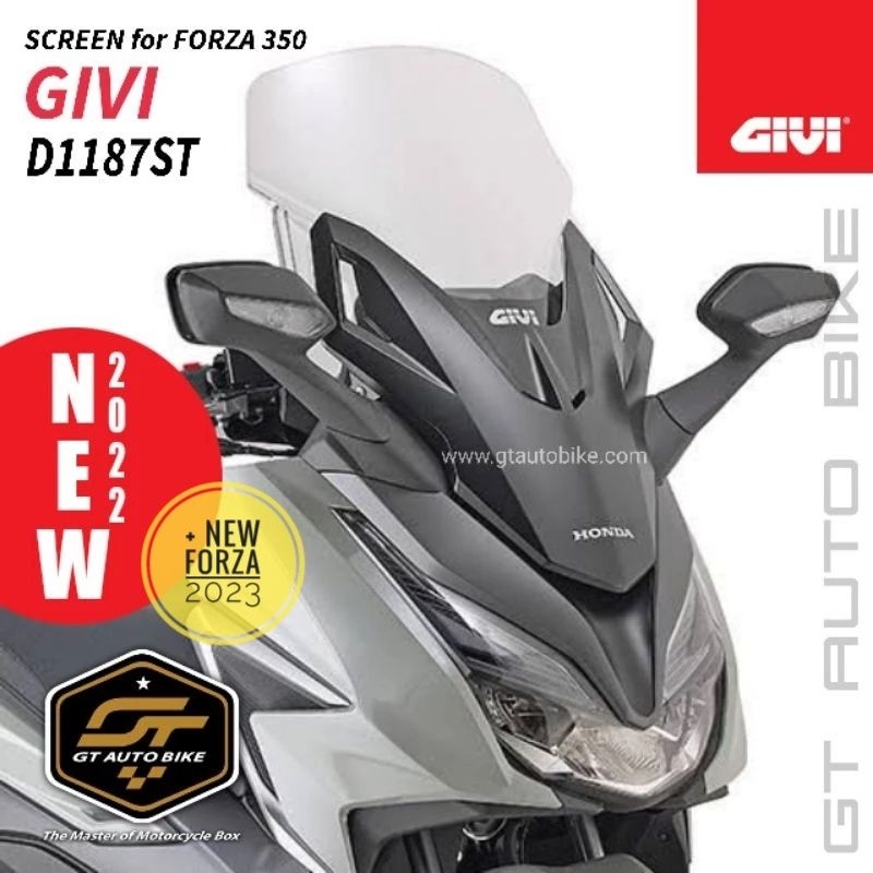 บังลมหน้า​ GIVI ชิว​ FORZA​ 350​ + FORZA 350 /2023