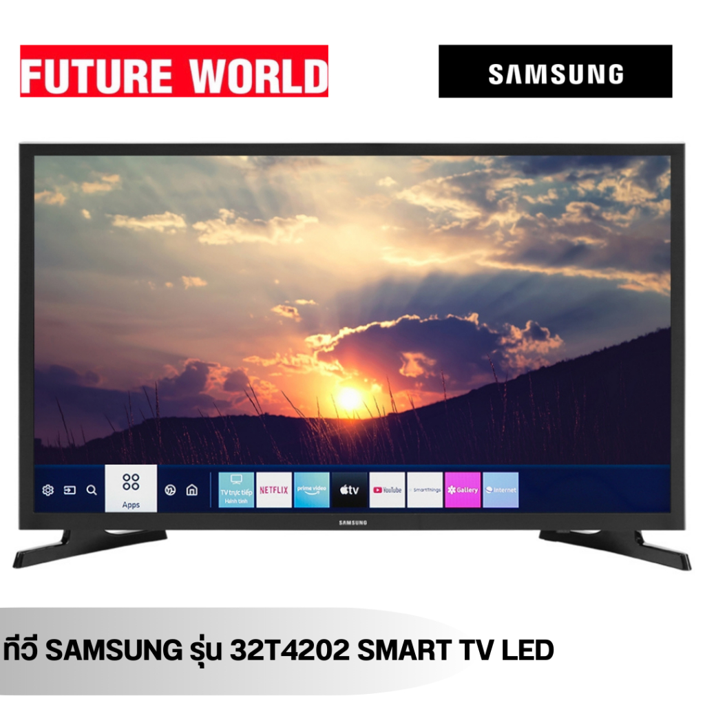 ทีวี SAMSUNG รุ่น 32T4202 ขนาด 32นิ้ว Smart TV LED