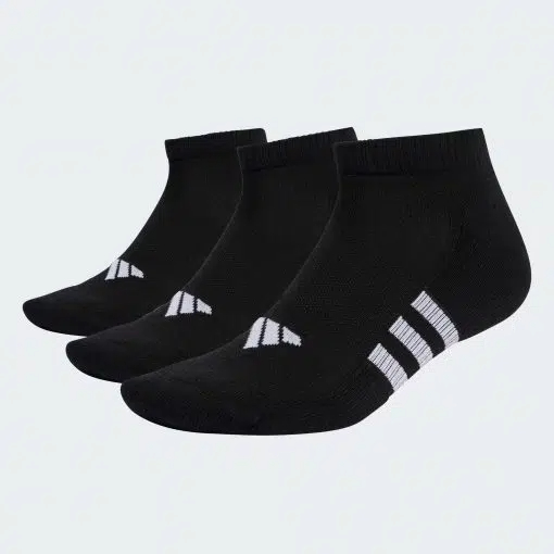 Adidas ถุงเท้า Performance Cushioned Low Socks 3 Pairs ( IC9518 )