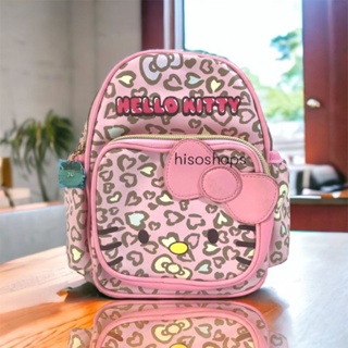 กระเป๋าเป้สะพาย ลายการ์ตูน Hellokitty คิตตี้ มีโบว์น่ารักๆ เป้สะพาหลังใบเล็ก สีสันสดใส ดีไซน์สวย