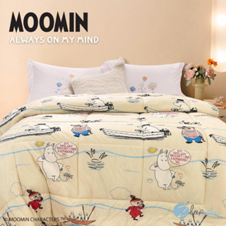 Zleepsleep ; ผ้าห่ม Always Cool ลื่น เย็น ไม่ติดขนแมว MooMin (ลิขสิทธิ์แท้)