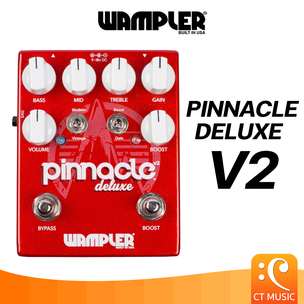 Wampler Pinnacle Deluxe V2 เอฟเฟคกีตาร์