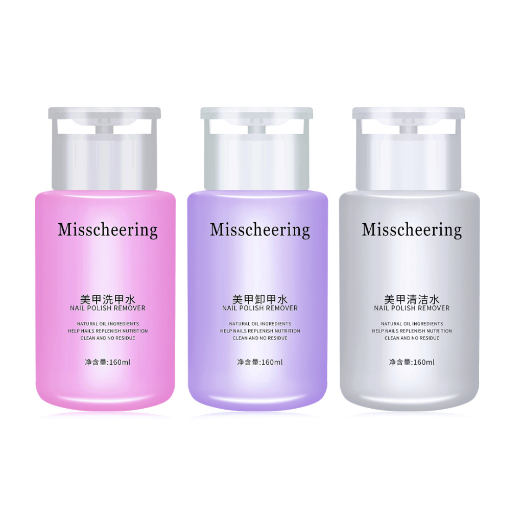 น้ำยาล้างเล็บ MCR น้ำยาล้างเล็บสีเจล ล้างสีทาเล็บเจล น้ำยาเช็ดหน้าเล็บ cleanser