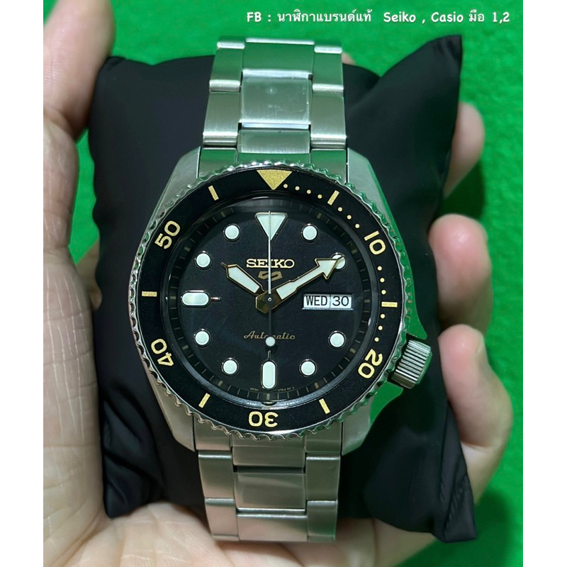 นาฬิกา SEIKO NEW 5 SPORT AUTOMATIC (รุ่น SRPD55K1) ดำ , (รุ่น SRPD57K1) ดำทอง
