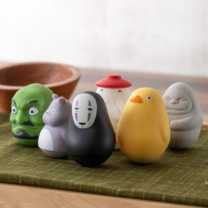 พร้อมส่ง โมเดลGhibliล้มลุก ( ราคาต่อ1ตัวสุ่ม / แท้100% ）