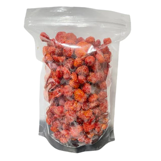 สตอเบอรรี่อบแห้ง 500 กรัม สดใหม่ เปรี้ยวหวานกำลังดี คุณติ๊กหวานเจี๊ยบ หวานเจี๊ยบน้ำตาลไทย