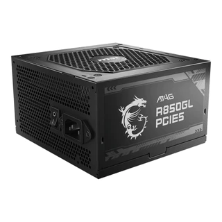 POWER SUPPLY (อุปกรณ์จ่ายไฟ) MSI MAG A850GL PCIE5 850W (80+ GOLD) 7y.
