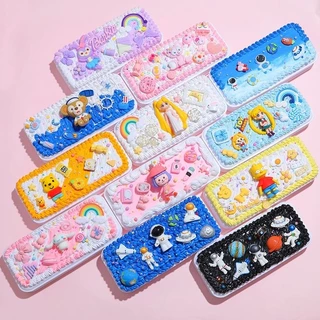 วิปครีมปลอม DIY 100g. แถมหัวบีบ อุปกรณ์ตกแต่งเคสโทรศัพท์ วิปครีมจีนdiy กาวครีมจำลอง ส่งจากไทย