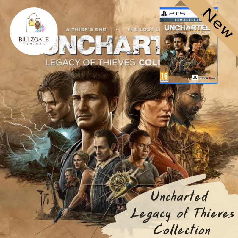 [🔥 โปร 9.4 ลด 20% เหลือ 1,032 บาท โค้ด DDX9APR 💥] (มือ1) PS5 | Uncharted Legacy of Thieves Collectio